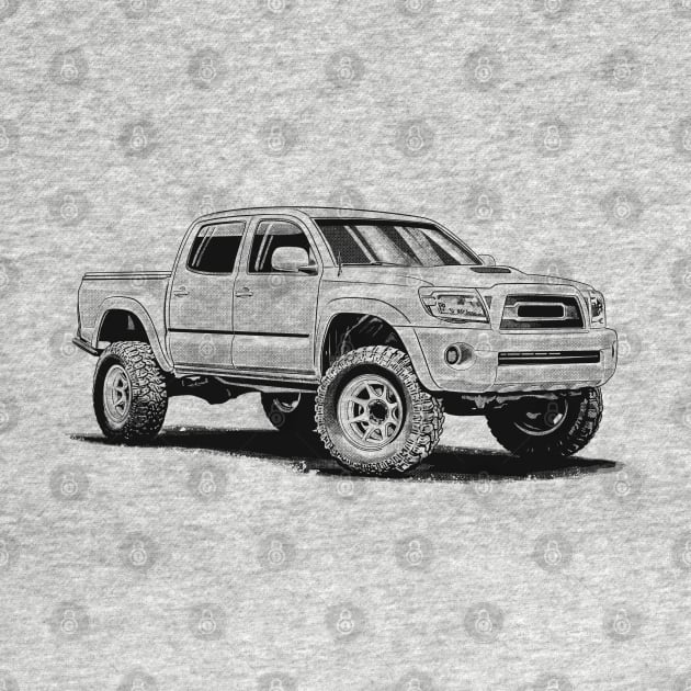 Black tacoma by Saturasi